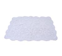 Tovaglia all'uncinetto tovaglia decorazione artigianale cotone vintage 40x60 cm