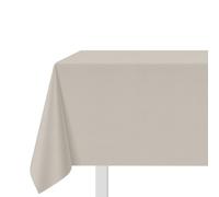 Tovaglia antimacchia 140x240 cm tinto filo grigio melange