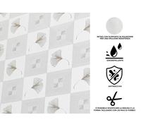 Tovaglia Antimacchia PVC Proteggi Tavolo Maniva Glitter D11 Ginko