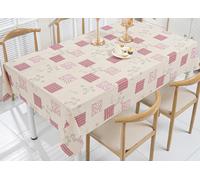 Tovaglia Antimacchia PVC Proteggi Tavolo Maniva Glitter Riga Flower