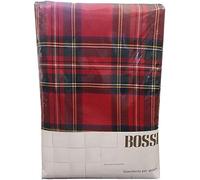 Tovaglia Arredo BOSSI DIS.0704 Col.335 Tartan 6 Posti MISURA 150 x 180 100% Puro Cotone Pettinato