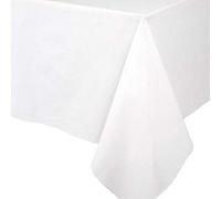 Tovaglia Carta Airlaid E Lino 160x250cm Bianco