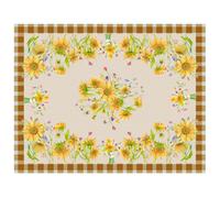 Tovaglia Centro Tavola Stampa Digitale 100% Cotone Girasoli SV