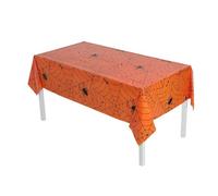 Tovaglia con Ragnatela di Halloween, Runner per Decorazioni di Halloween | Tovaglia Decorativa per Gotica - 53,9x107,8 Pollici Decorazioni di Runner Spider Web Copritavolo per