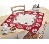 Tovaglia Copritavolo Centrino Runner Tavola Fantasia Tirolese Ortles Made In Ita