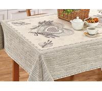 Tovaglia Copritavolo Corsia Runner Cinigliato Floreale Fantasia Lavanda