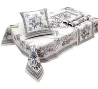 Tovaglia Copritavolo o Runner o Cuscino Arredo Lurex Buon Natale Gobelin Jaquard