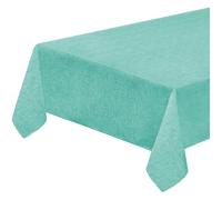 emmevi Tovaglia Tavolo Cucina Antimacchia Bordata Plastificata Copritavolo 120x160 Cm Turchese Pastello