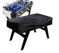 Tovaglia da calcio - Tovaglia impermeabile con bordo elastico, tessuto 210D, scudo rettangolare, blocco UV, protezione da esterni, superficie resistente alla polvere e al vento, ideale per feste di