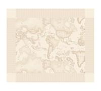 Tovaglia da cucina Geo White in Cotone