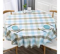 Tovaglia da cucina impermeabile antimacchia resistente al calore copertura rotonda per casa picnic hotel bar diametro 180 cm Bluefa design
