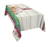Tovaglia Da Tavola Easter Eggs Bunny Gnomes Flower Tovaglia Da Pranzo Antipolvere Copritavolo Pranzo, Per Compleanno, Natale, Tavolo Da Pranzo, 137x183cm