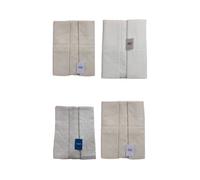 TOVAGLIA DA TAVOLA FIANDRA JACQUARD CON TOVAGLIOLI 100%COTONE VINGI X6X12X18X24