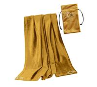 Tovaglia da tavola in velluto morbido con tarocchi dell'altare con borsa con