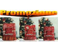 TOVAGLIA DA TAVOLO COTONE COPRI TAVOLO 6 - 12 POSTI COPRITAVOLO NATALE