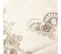 Tovaglia da tè rettangolare delicata motivo intagliato cavo design squisito