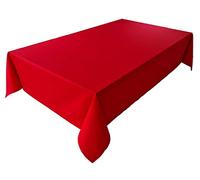 Tovaglia di alta qualità in 100% cotone, collezione concetto, colore e dimensioni a scelta (tovaglia - 40 x 40 cm, rossa)
