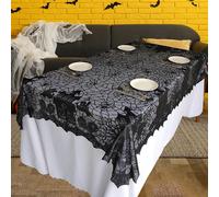 Tovaglia di Halloween in pizzo per la cucina, per la serata dei film