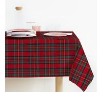 Tovaglia di Natale Tartan Scozzese - Tovaglia Natalizia made in Italy con Lurex