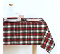 Tovaglia di Natale Tartan Scozzese - Tovaglia Natalizia made in Italy con Lurex