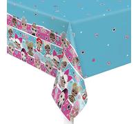 Unique Tovaglia di plastica LOL Surprise Party 2,13 m x 1,37 m Multicolore Rettangolare