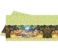 Tovaglia di plastica sette 7 nani coordinato party monouso