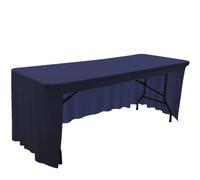 Tovaglia elastica per tavolo da matrimonio, quadrata, per banchetti, hotel, tinta unita, bianco e nero, elegante drappeggio per eventi