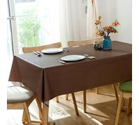 Tovaglia impermeabile, 140 x 180 cm, moderna, in PVC, lavabile, resistente, antimacchia, facile da pulire, perfetta per pranzi e feste all'aperto