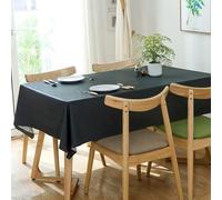 Tovaglia impermeabile in PVC, 100 x 160 cm, facile da pulire, design elegante, perfetta per pranzi e feste, uso interno ed esterno, resistente alle macchie