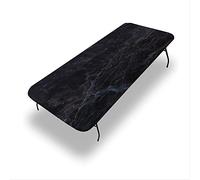 Tovaglia in marmo per esterni, effetto marmo, adatta per feste in campeggio e picnic, adatta per tavoli rettangolari da 76,2 x 182,9 cm
