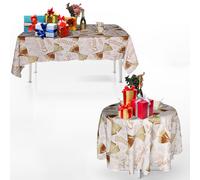 Tovaglia In Poliestere Stampata Di Natale Per Cene Festive E Feste Di Natale