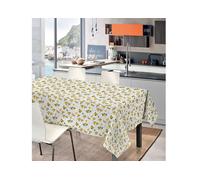 Tovaglia In Puro Cotone Fantasia Limoni D1 S.V.