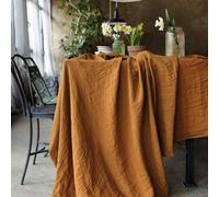 Tovaglia in puro lino VALLESUSA Mida indienne tinto in capo