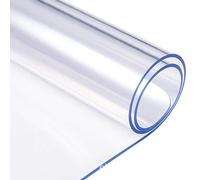 Tovaglia in PVC trasparente impermeabile e resistente agli oli spessore 1 mm