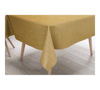 Tovaglia LIMA Gialla - Tela Cerata Plastificata PVC Lavabile Antiscivolo Effetto