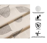 Tovaglia Maniva Glitter PVC Idrorepellente e Antimacchia D.1 Foglie