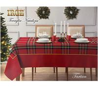 Tovaglia Natalizia Digitale 100% Cotone Irge - Varie Fantasie e Misure 6 12 18