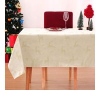 Tovaglia Natalizia glitter lurex Renna 18 posti Decoro di Natale 6904