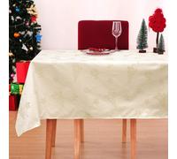 Tovaglia Natalizia glitter lurex Stella 12 posti Decoro di Natale 6901