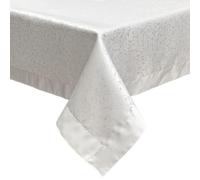 Tovaglia Natalizia Jacquard 140x180 cm 6 Posti con Lurex - Preziosa Home Modello Natalia - Copritavola Natalizio Elegante Made in Italy, Antimacchia, Idrorepellente, No Stiro