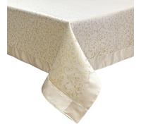 Tovaglia Natalizia lurex antimacchia idrorepellente Preziosa Home 6 posti 6521 (Oro, 12 Posti)