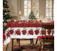Tovaglia Natalizia rettangolare varie misure Copritavolo Twill stampato 6974