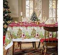 Tovaglia Natalizia rettangolare varie misure Copritavolo Twill stampato 6974