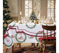 Tovaglia Natalizia stampa Digitale copritavolo Decoro Natale varie misure 7140