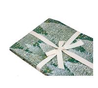 TOVAGLIA natalizia stampata ALBERI DI NATALE VERDE 140x200 cm 1G9U