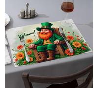 Tovaglia occidentale Welcome To The Land Of Leprechauns Tovagliette da pranzo Golden Girls Regali Tovaglia (6PCS)