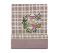 Tovaglia pasquale 6 Posti Vingi con ricamo di Pasqua copritavolo in cotone 4941