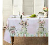 Tovaglia Pasquale antimacchia Copritavolo Pasqua copritavola varie misure 7160