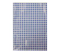 Tovaglia per educazione artistica a quadretti blu-bianchi 65 × 50 cm