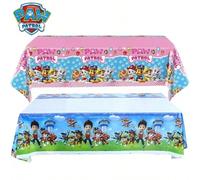 Tovaglia per festa di compleanno a tema Paw Patrol, decorazione con cane Skye, tovaglia monouso, copritavolo per cani, articoli per festa di nascità e feste per bambini 108x180cm-STILE 4,108x180cm-STI